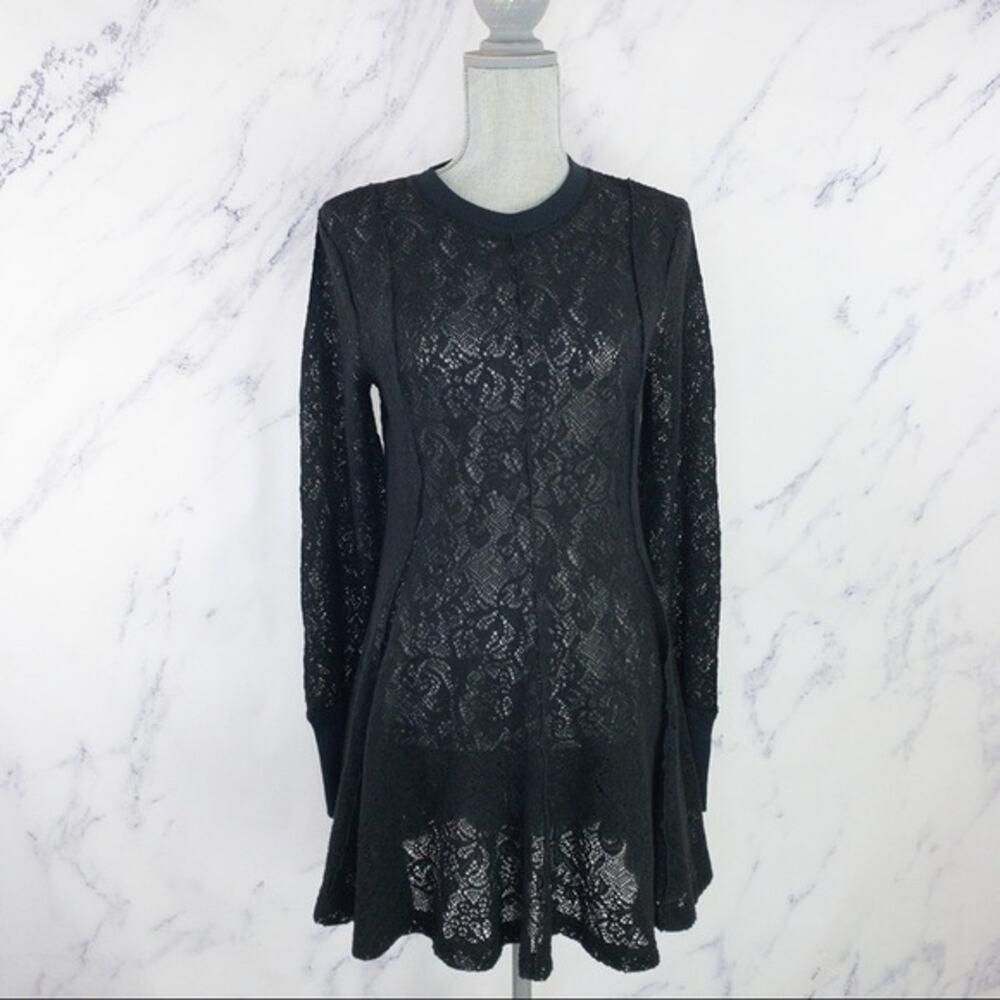 Free People | Coffee in the Morning Tunic Top | M